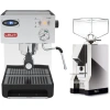 Lelit Anna 2 PL41TEM Espresso Machine with PID and Eureka Mignon Silenzio 55mm (Chrome)