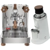 Lelit Bianca 3 PL162T Espresso Machine and DF64 Gen2 With DLC Burrs Grinder (White)
