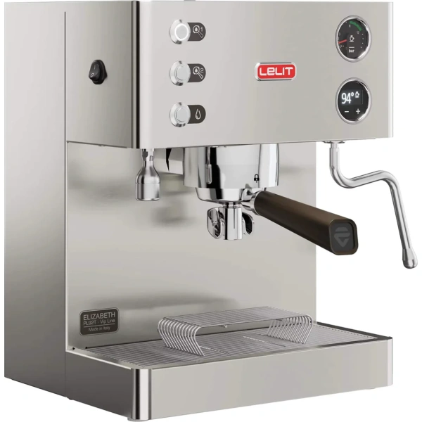 Lelit elizabeth v3 dual boiler semi-automatic espresso machine pl92t (stainless steel)