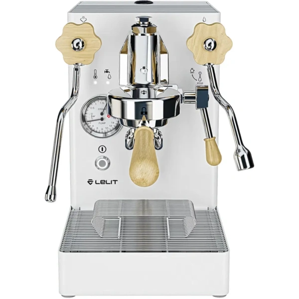Lelit mara x semi-automatic heat-exchange e61 espresso machine with pid pl62xcw white