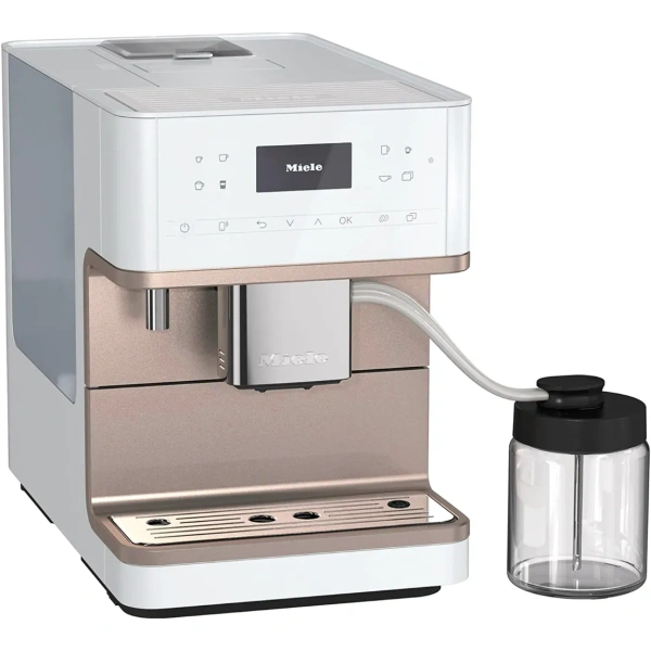 Miele cm6360 super automatic countertop coffee & espresso machine (lotus white) - Image 3