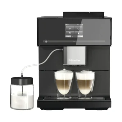 Miele CM7750 CoffeeSelect Super Automatic Countertop Coffee & Espresso Machine (Obsidian black)