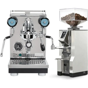 Profitec Pro 400 Espresso Machine & Eureka Mignon Libra Grinder (Chrome)