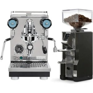 Profitec Pro 400 Espresso Machine & Eureka Mignon Libra Grinder (Matte Black)