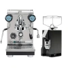 Profitec Pro 400 Espresso Machine & Eureka Mignon Silenzio 55mm Grinder (Matte Black) Bundle