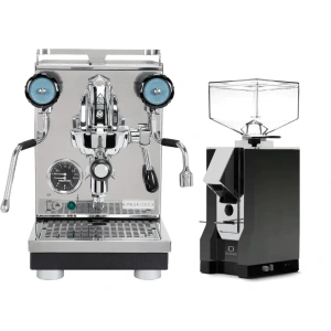 Profitec Pro 400 Espresso Machine & Eureka Mignon Silenzio 55mm Grinder (Matte Black) Bundle