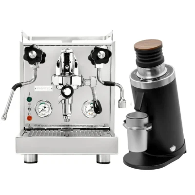 Profitec Pro 500 Espresso Machine & DF64 Gen 2 Grinder (Black)