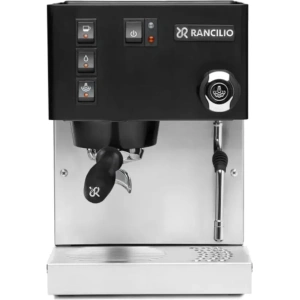 Rancilio Silvia M V6 Espresso Machine (Limited Edition Black and Stainless Steel)