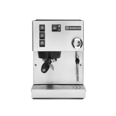Rancilio Silvia M V6 Espresso Machine (Silver Stainless Steel)