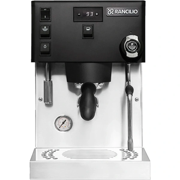Rancilio silvia pro x dual boiler espresso machine with pid (black)