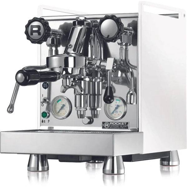 Rocket mozzafiato cronometro type v espresso machine w/ pid temperature control re851s3w11 (white)