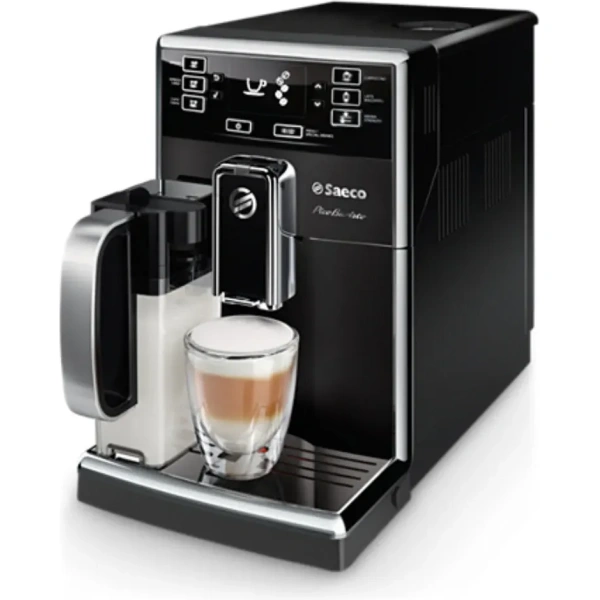 Saeco picobaristo carafe black hd8927/37 super automatic espresso machine (black)