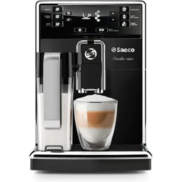 Saeco picobaristo carafe black hd8927/37 super automatic espresso machine (black) - Image 2