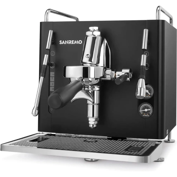 Sanremo cube r heat exchanger espresso machine e61 group head (black)