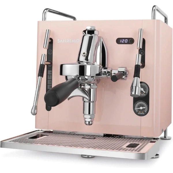 Sanremo cube r heat exchanger espresso machine e61 group head (pink)
